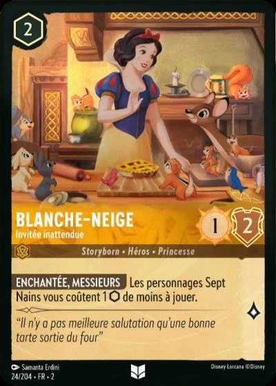 24 204 FR 2 Blanche Neige Invitée inattendue Brillante