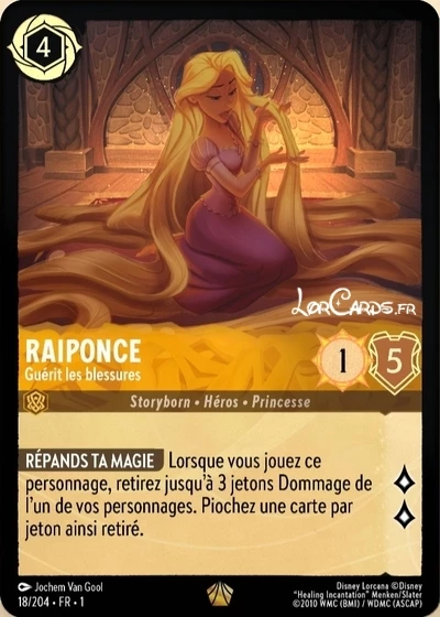 Raiponce, Personnages