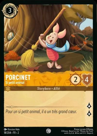 24/204 FR | Timon, Dénicheur de larves | carte Disney Lorcana (2023)