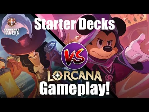 Disney Lorcana, Starter Deck Showcase feat. @Nivesnerdcorner - Lorcana